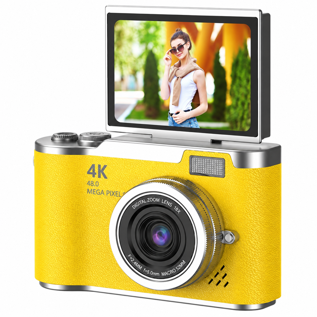 MIMO Flip yellow — screen open